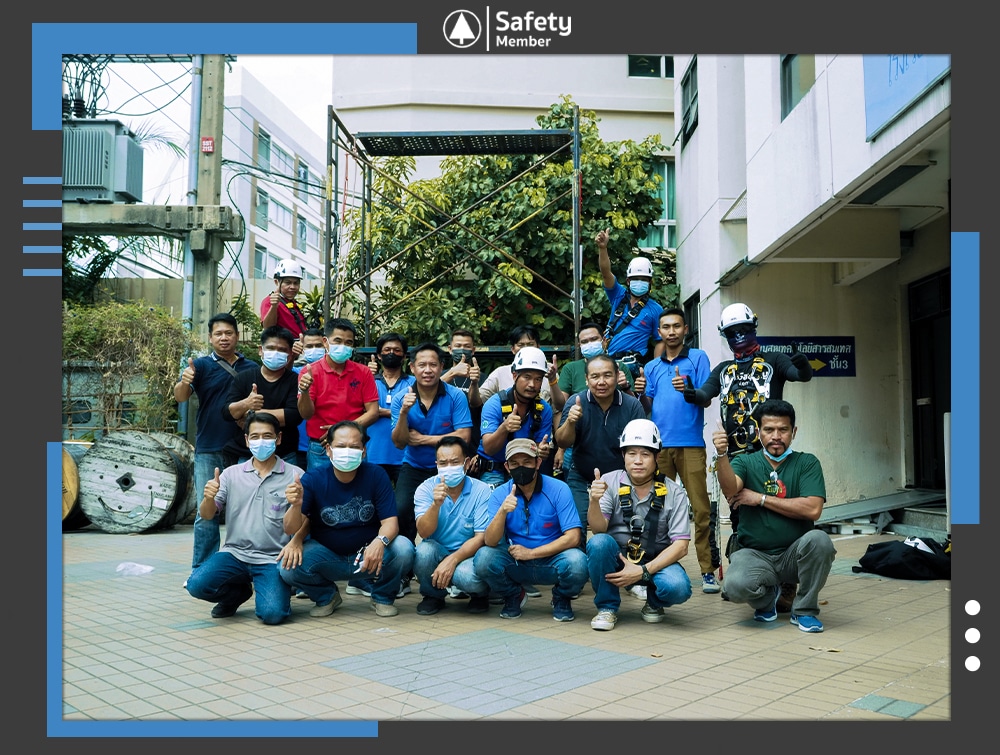 8 ภาพบรรยากาศอบรมที่สูง​