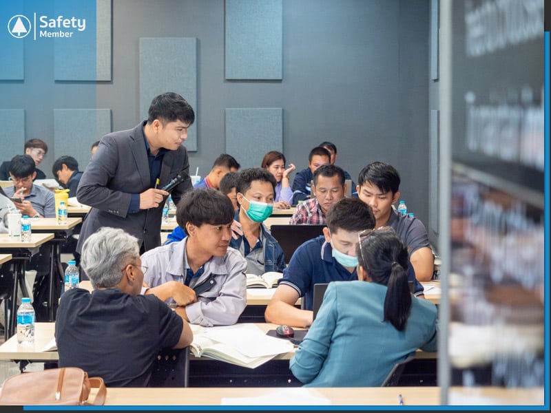 บรรยากาศห้องเรียน จปเทคนิค